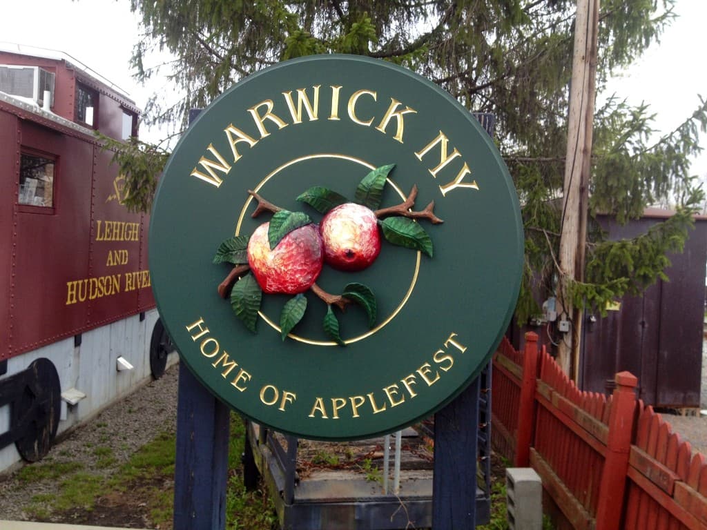 Warwick NY village main street