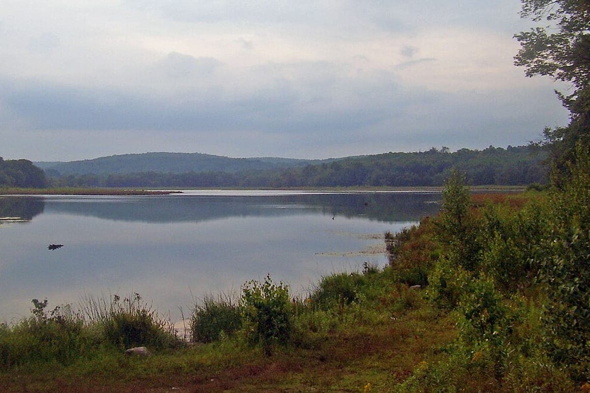 Silver Lake in Woodridge, NY