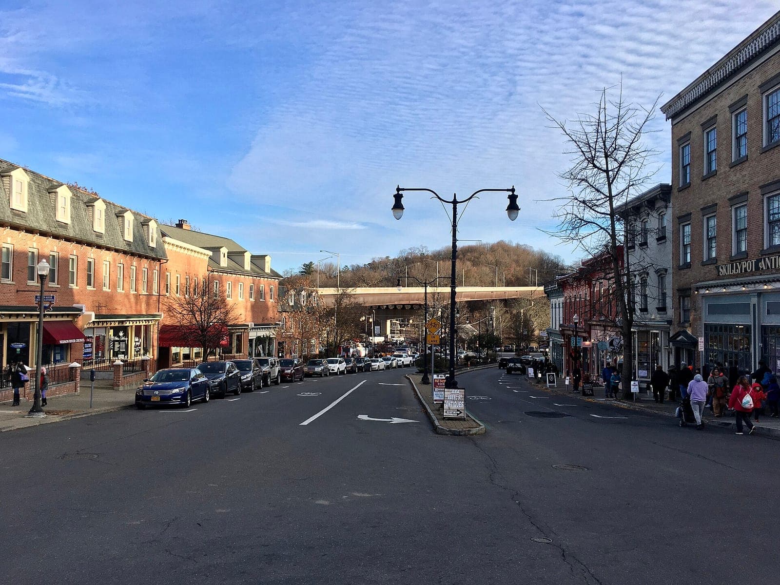 Broadway in the Rondout neighborhood of Kingston, NY