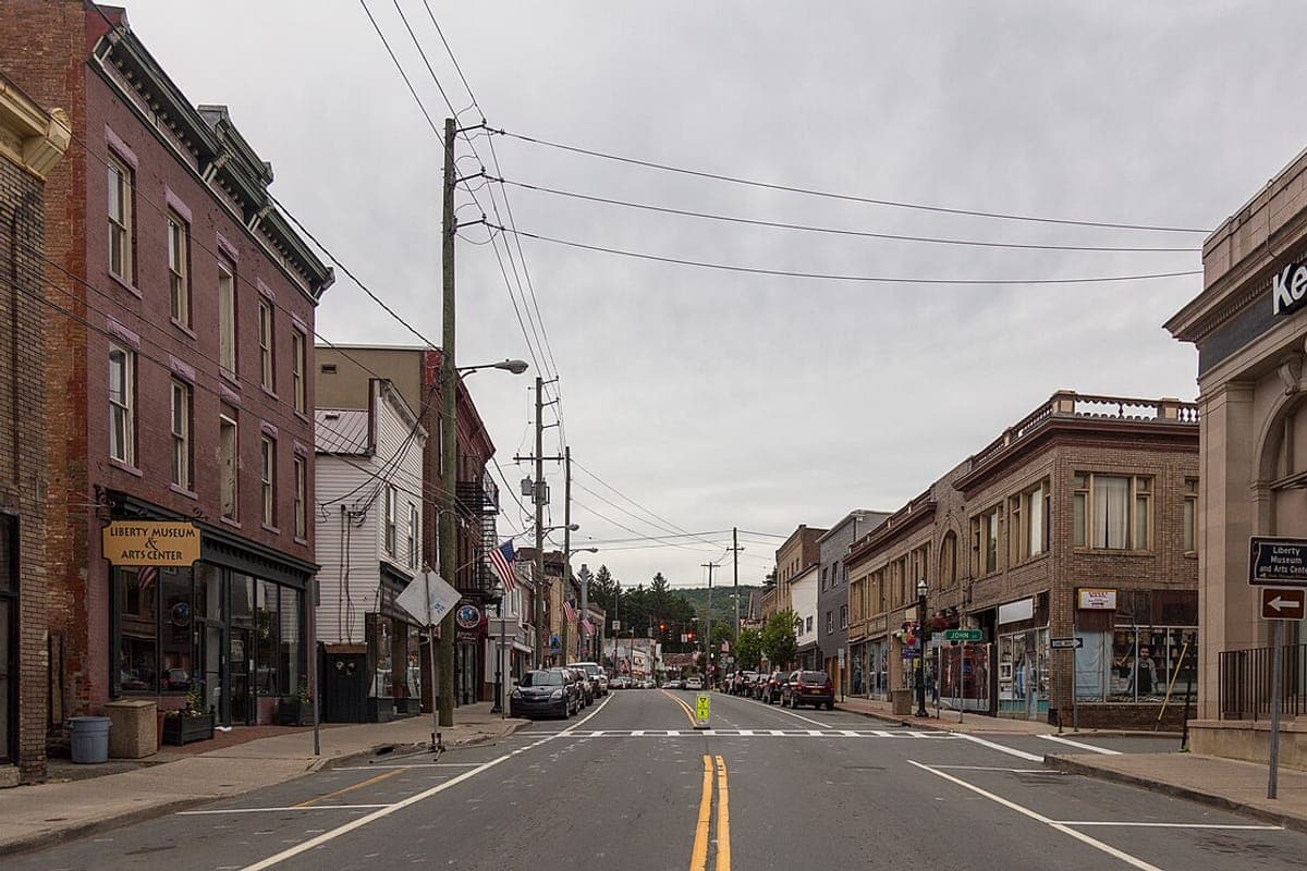 Main Street in Liberty, NY