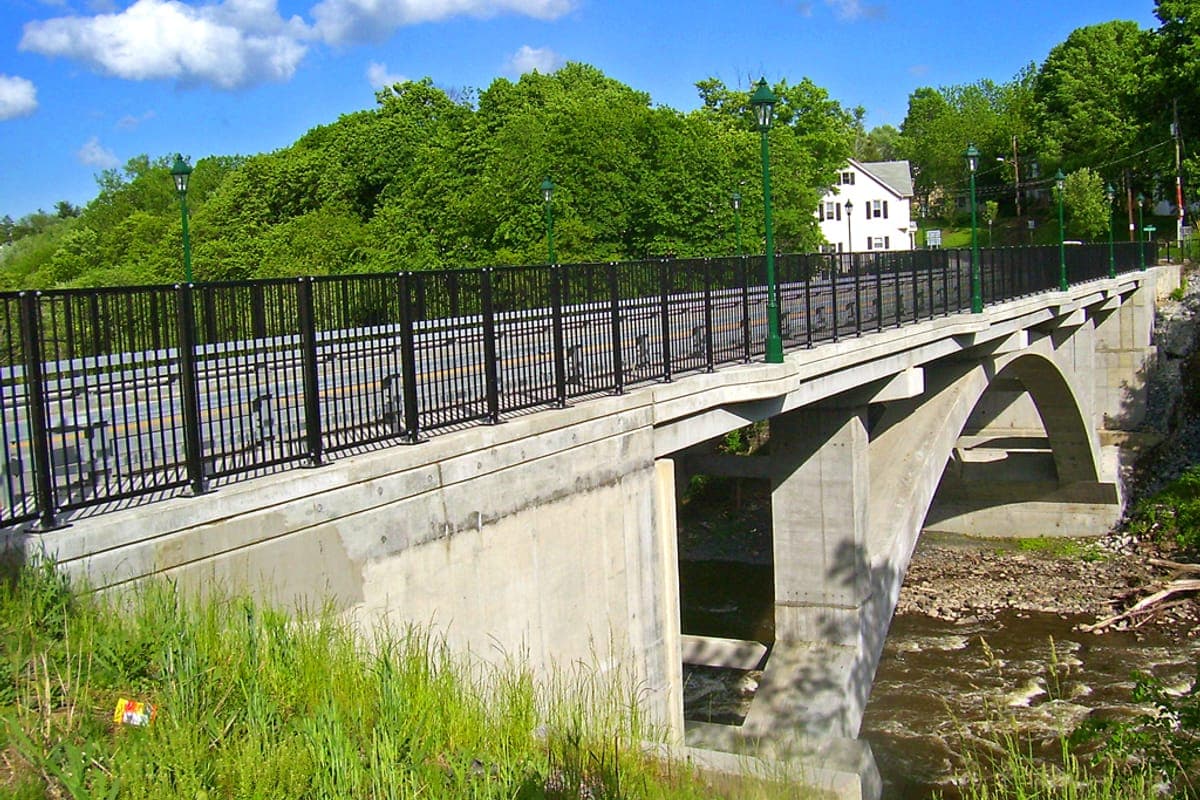 The High Bridge over the Wallkill River in Walden, NY