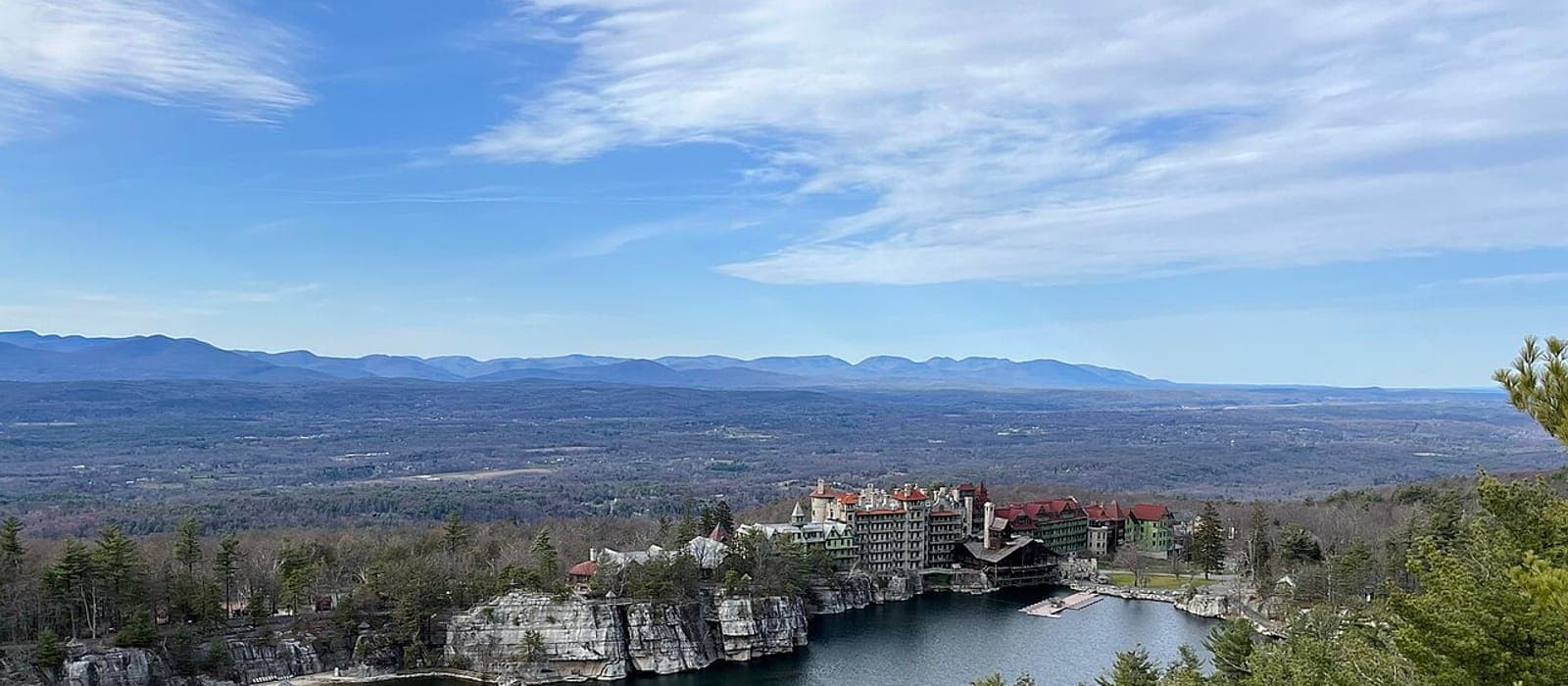 Mohonk Mountain House on the Shawangunk Ridge in Ulster County, NY